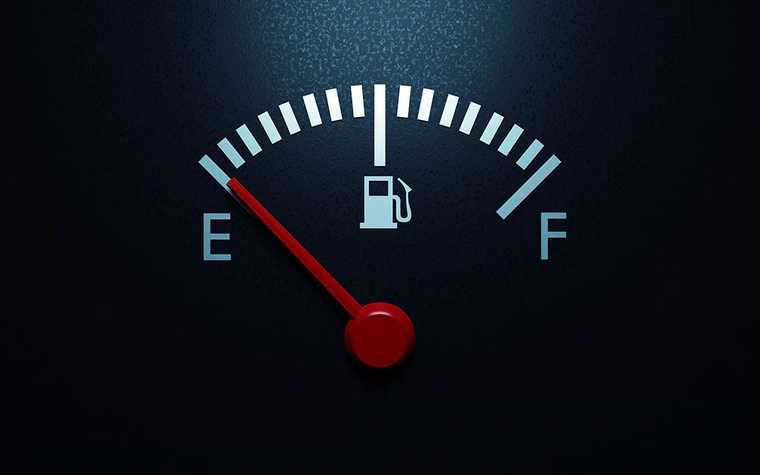 A fuel gauge